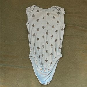 Old Navy Palm Tree Print Baby Bodysuit